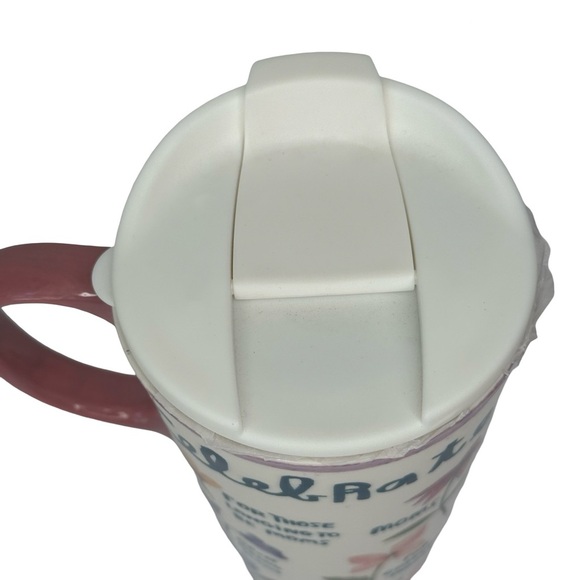 NWT EVERGREEN “Celebrate All The Mamas” Floral Travel Mug in Gift Box 17 Oz - Picture 5 of 14